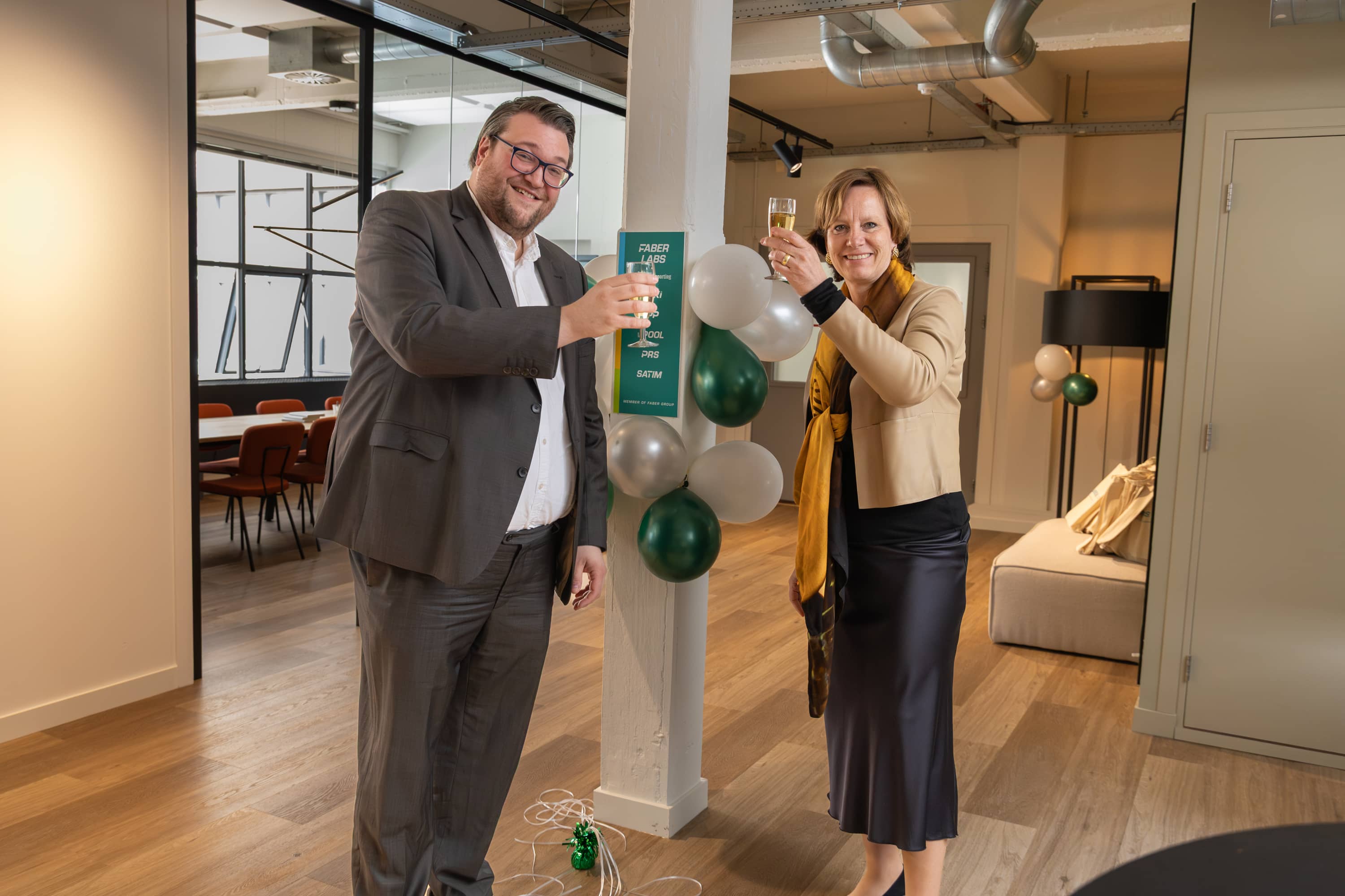Faberlabs Opening Ingrid Faber Ralph Geers